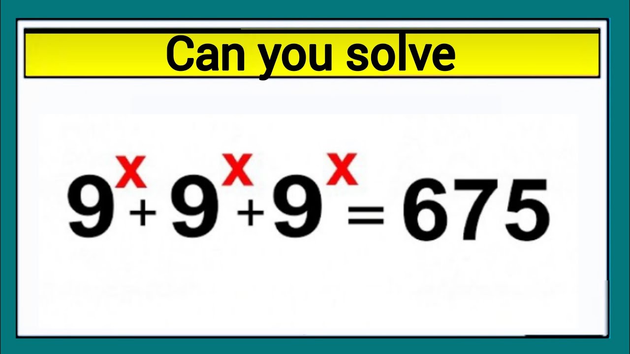 Nice Algebra Exponential Math Simplification Can you solve this math ...