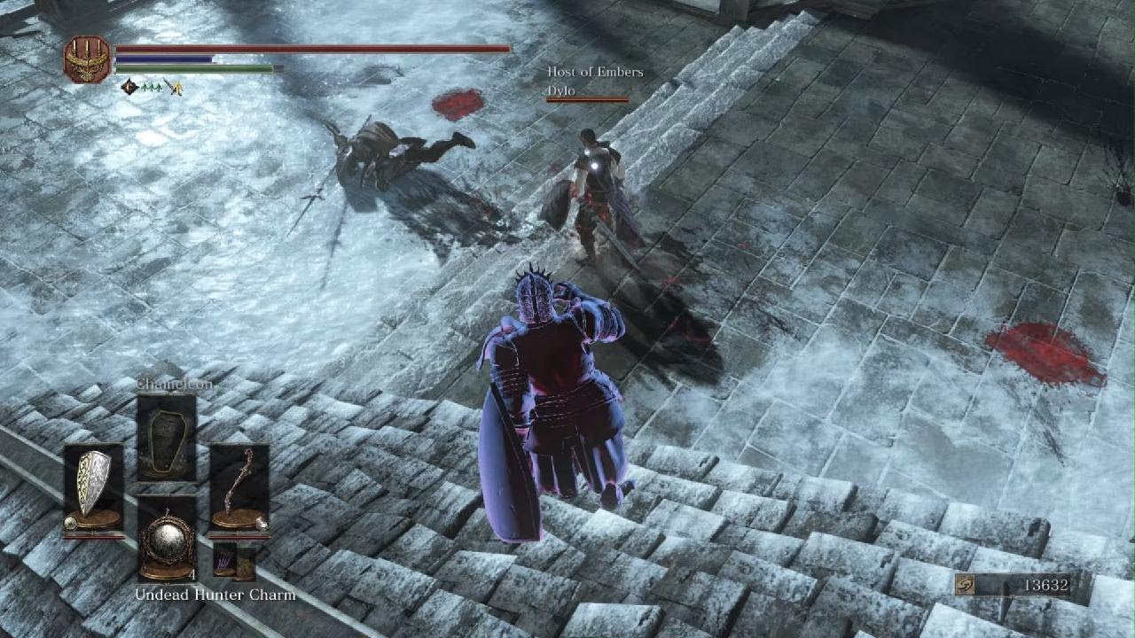 DARK SOULS III PvP Aldritch Faithful. Ambushing trespassers with Undead Hunter Charms...