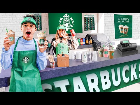We Opened a Starbucks In Our House!
