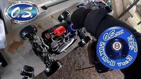 O.S. XRB III Cheapest .21 Offroad Nitro Engine FIRST RUN