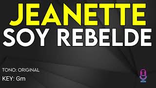 Jeanette - Soy Rebelde - Karaoke Instrumental