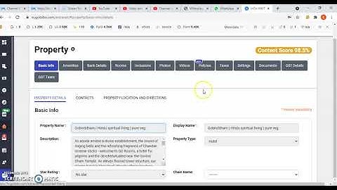 bookinghotel.co.in- How To Connect Channel Manager From Gommt
