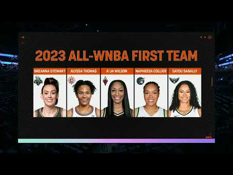 2023 All-WNBA First and Second Team Selection