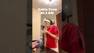 2 AM Flight Day | Cabin Crew Life #shorts