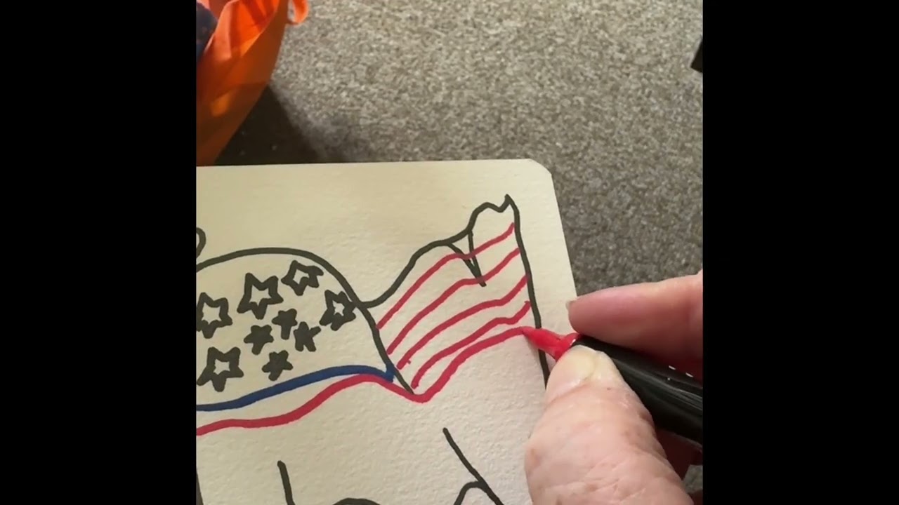 Happy sesquicentennial drawing vlog