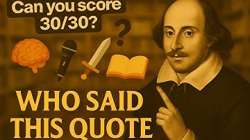 Who Said This Quote? | 30 Famous Quotes Quiz Challenge | General Knowledge Quiz