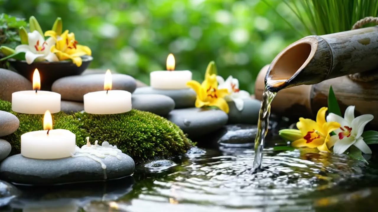 Breath of the Garden 🌿 Calm Piano & Water Flow