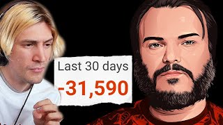 Celebrity Why Jack Black Is Losing Thousands Of Followers | xQc Reacts Net Worth