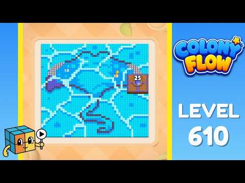 Colony Flow Level 610 Walkthrough Solution