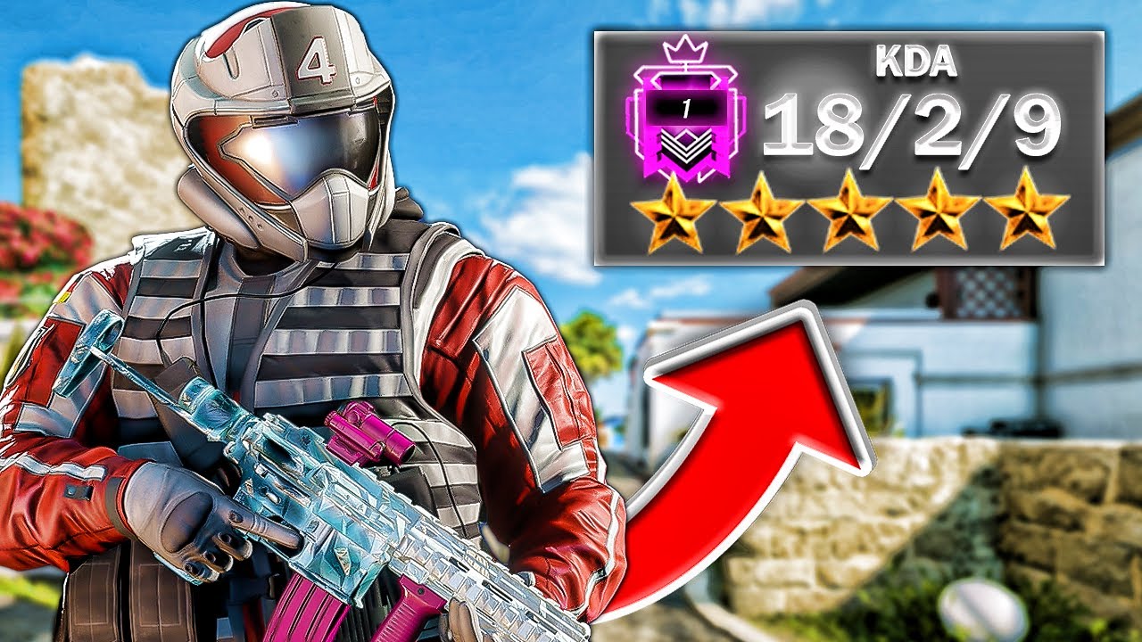 CRAZY 18 KILL *CARRY* BEST CHAMPION RANKED (FULL GAME) - Rainbow Six Siege