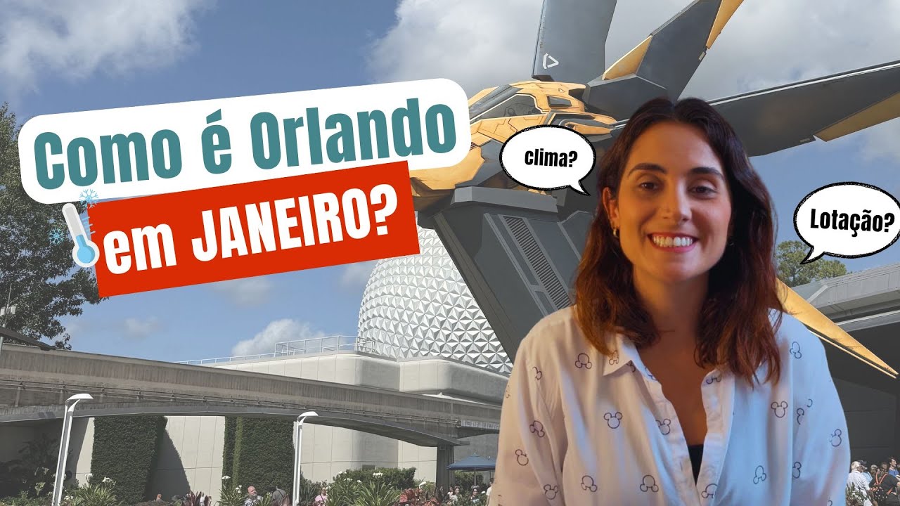 COMO É ORLANDO EM JANEIRO? Clima, lotação dos parques e eventos!