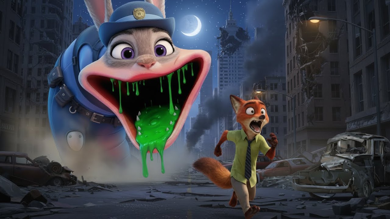 🎵Nicki's Story | 😱🐰 Judy Become: WORM HYBRID  VS GREEN APPLE CURE 🔥 | ZOOTOPIA