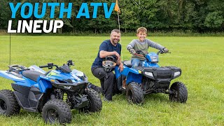 Youth ATV Lineup Walkaround | SHOP TALK  EP. 52 | Polaris Off Road