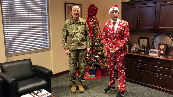 Holiday Greetings from USACHCS Commandant and CSM