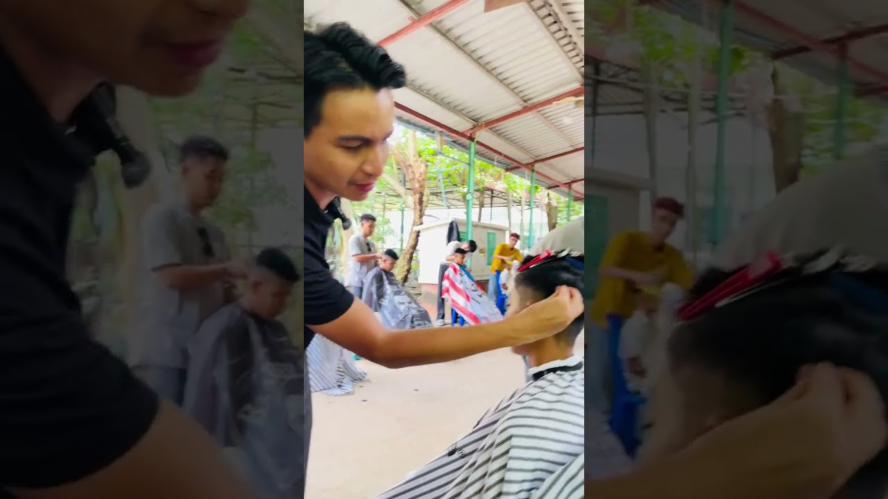 ဆံပင်ညှပ်သင်တန်း တက်နေသူ တွေ အတွက် ဂိတ်ထိုးနည်း Hair Clippers gate