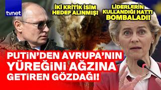 Hatlar Koptu Puti̇n Vi̇tes Artirdi Avrupa Alarmda
