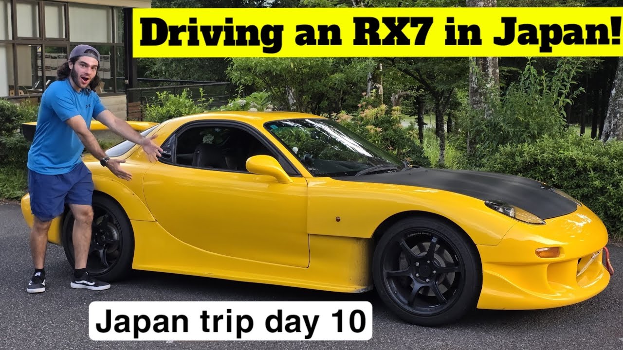 Driving an RX7 in Japan! - Japan Trip Day 10 - YouTube