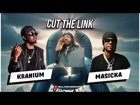 Kranium ft Masicka - Cut The Link (Lyric Visualizer) REACTION