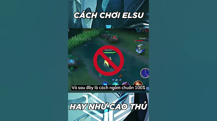 Cách chơi Elsu hay như cao thủ  | Liên Quân Mobile #shorts
