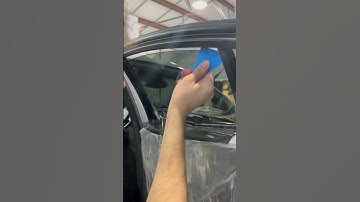 Window Tint Asmr #windowtint #automobile #oddlysatisfying #satisfying #tint  #tinting #asmr #clean
