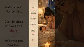 A tender bedtime moment #newmomjourney #baby #newmommyslifestyle