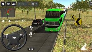 Euro Bus Driving Game Public Transportation 2024 -  Indonesia Bus Simulator Android Gameplay #2020 screenshot 2