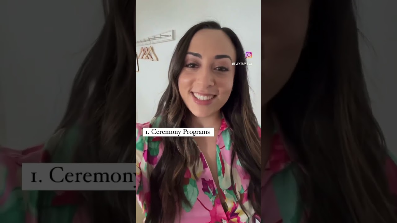 5 THINGS YOU DON'T NEED AT YOUR WEDDING! 