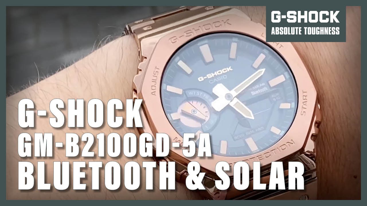 Unboxing the Amazing G-Shock GM-B2100GD-5A