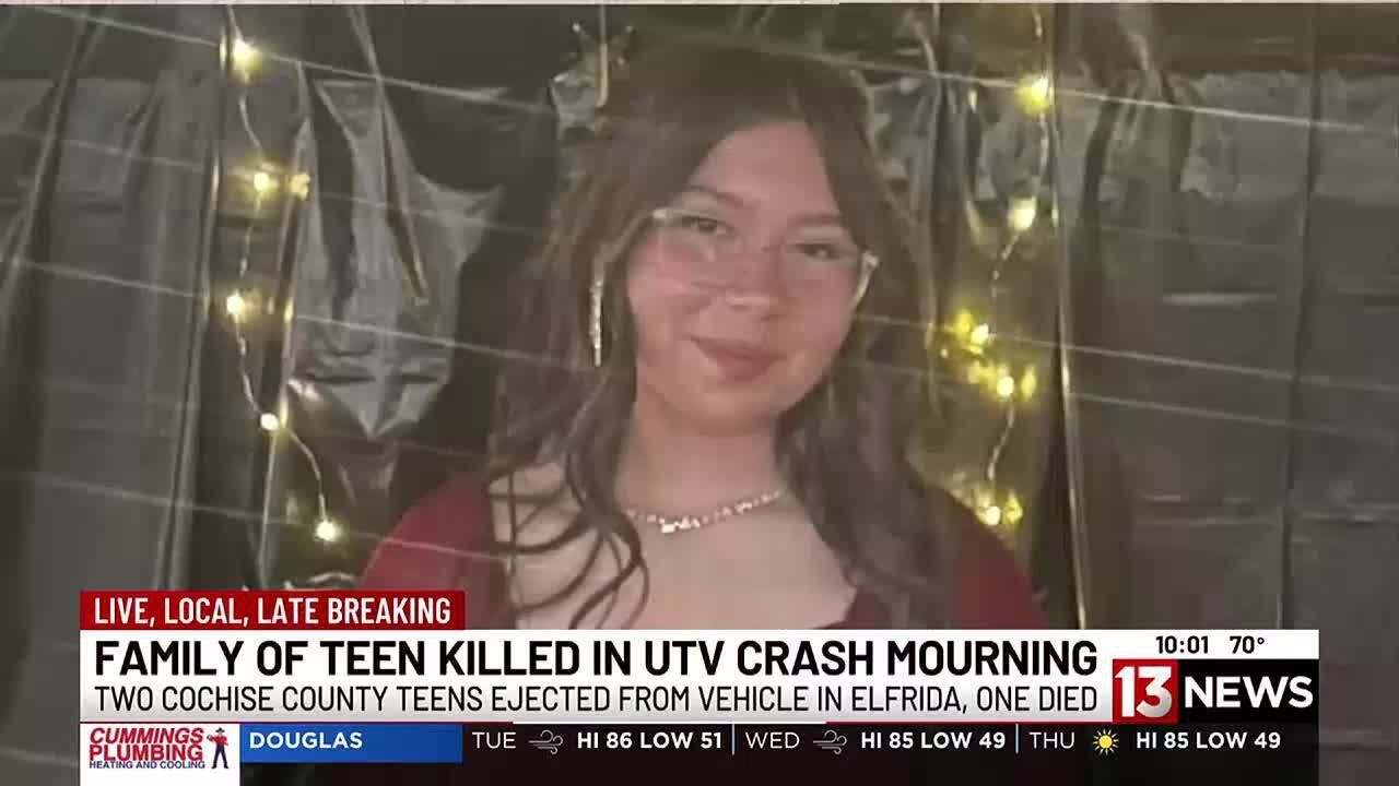 Benson family mourns loss of teen girl killed in UTV crash - YouTube