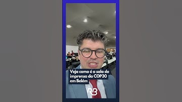 Bastidores da COP 30
