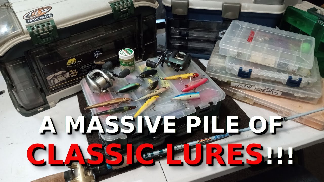 HUGE Vintage Lure Haul!!! - I NEED YOUR HELP!!! 