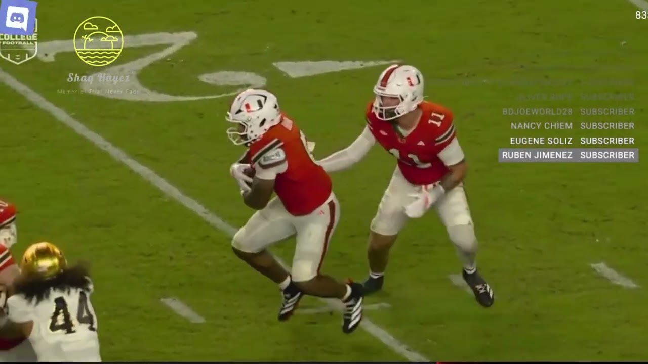 Miami vs. Notre Dame: Epic Football Moments! Amazing Plays! 