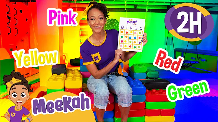 Meekah's Rainbow Block Bingo | Educational Videos for Kids | Blippi and Meekah Kids TV