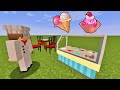 فلم ماين كرافت صرت بياع أيس كريم بالقرية 