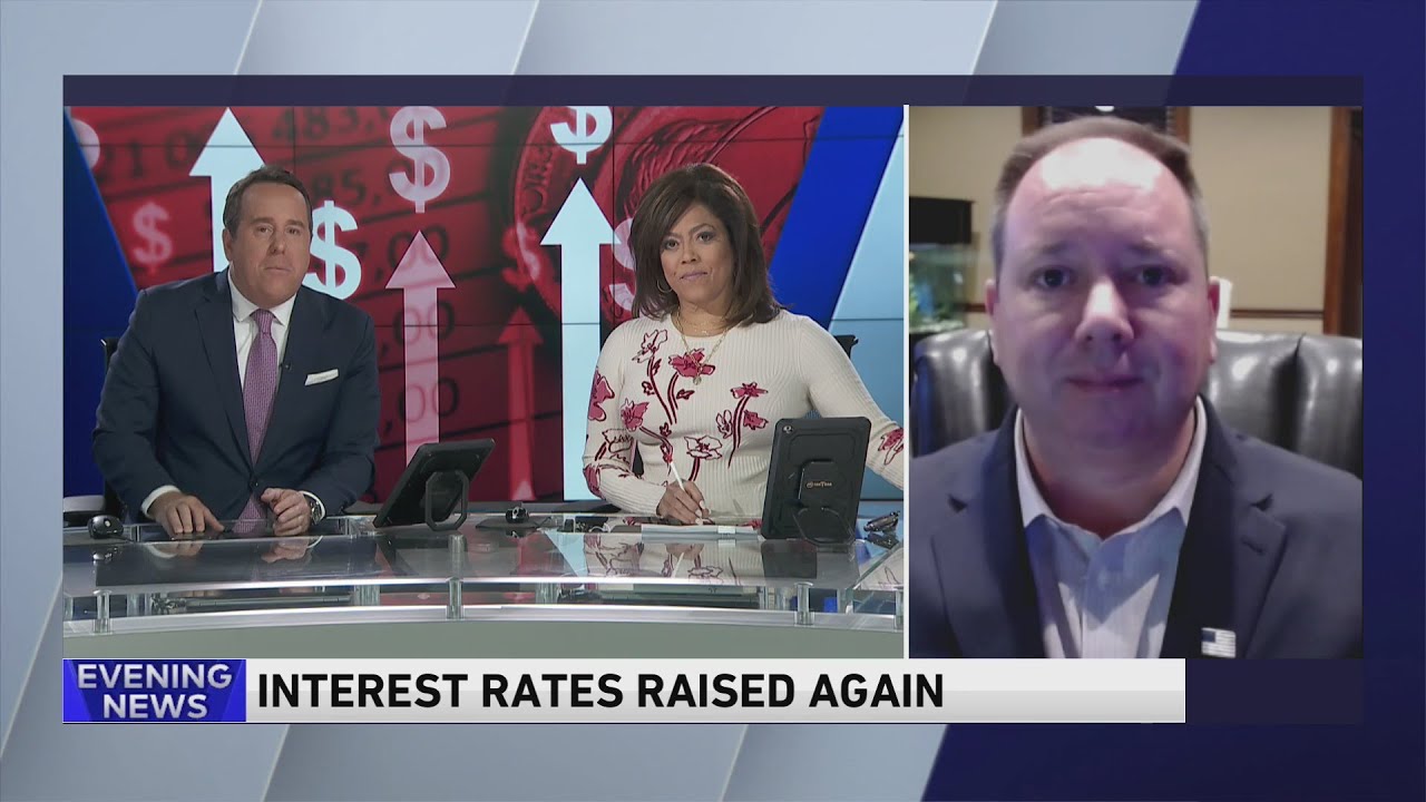 The Federal Reserve raises interest rates .05% - YouTube