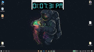 Make a Digital Clock using Python | Python Project [ with source code ]