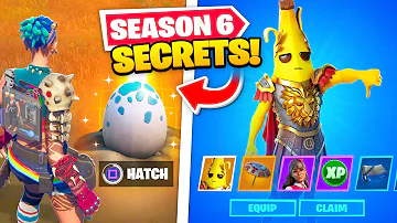 10 *SECRETS* everyone MISSED in Fortnite Season 6! (MUST SEE)