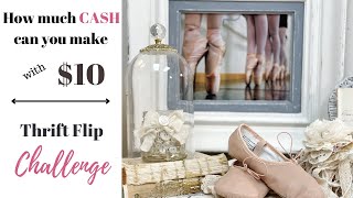 How much I MADE spending $10  Thrift Flip | Trash To Treasure | DIY Home Decor | Decoupage| up-cycle