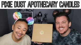 Disney Inspired Candles | Pixie Dust Apothecary Unboxing and Review Actualización