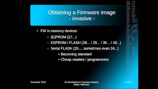 Celebrity 30c3 - An introduction to Firmware Analysis Net Worth