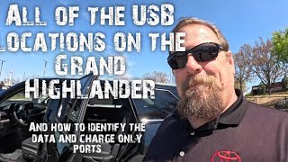 Toyota Grand Highlander USB port locations by Steven Welch 454 views 1 month ago 2 minutes, 9 seconds