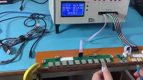 USB cable testing machine WPM-8681