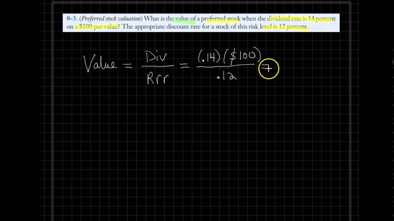 Chapter 8 Study Problem 8-3 - YouTube
