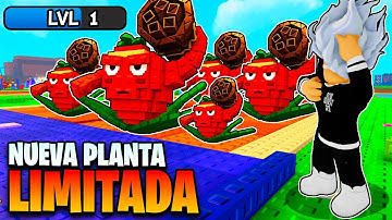 CONSEGUI la NUEVA PLANTA LIMITADA en Plantas vs Brainrots🍎🧠 (Commando Apple)