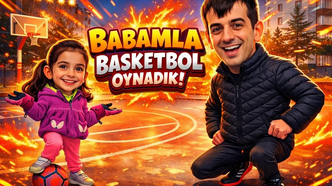 BU NASIL BASKETBOL 🏀 Defne Perişan Oldu 😂#cutebaby #cute #funny #basketball #babakız #oyun #shotrs 