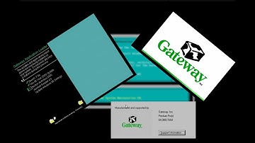 Installing Windows 95 on VMware using Gateway System Restoration CD V12.3