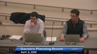 Planning Board Meeting: 4/6/26