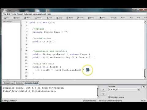 Coin Flip Game GUI Part 1 (Coin)