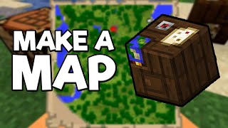 How To Make Map In Craft World  Whare is map in craft world