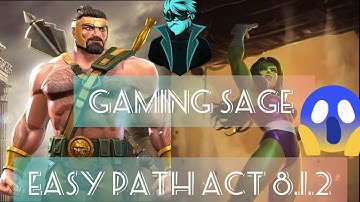 mcoc 8.1.2 easy path | mcoc act 8.1.2 boss fight | mcoc | mcoc gameplay